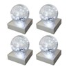 SUNNYPARK Solar Post Lights - Outdoor Post Cap Light for
