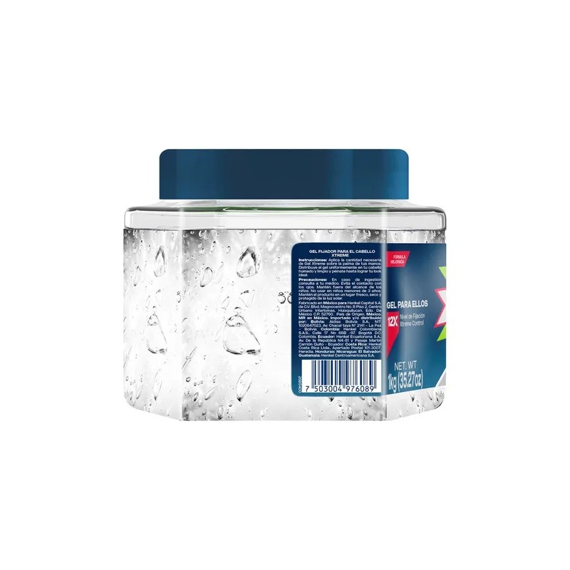 Gel Fijador Attraction 1Kg Xtreme