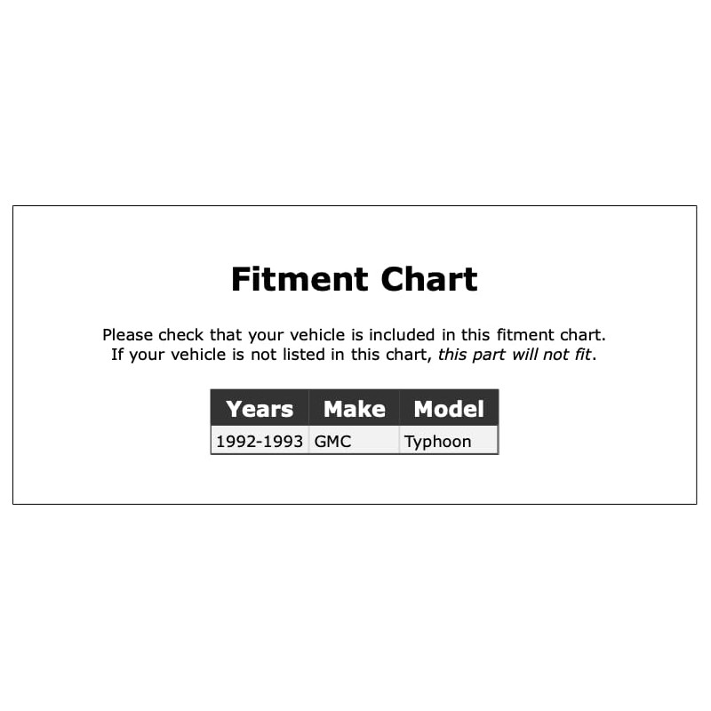 Ambient Air Temperature Sensor Compatible With GMC Typhoon 1992 1993