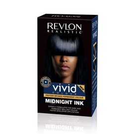 Revlon Realistic Vivid Permanent Hair Colour Cream, Midnight Ink