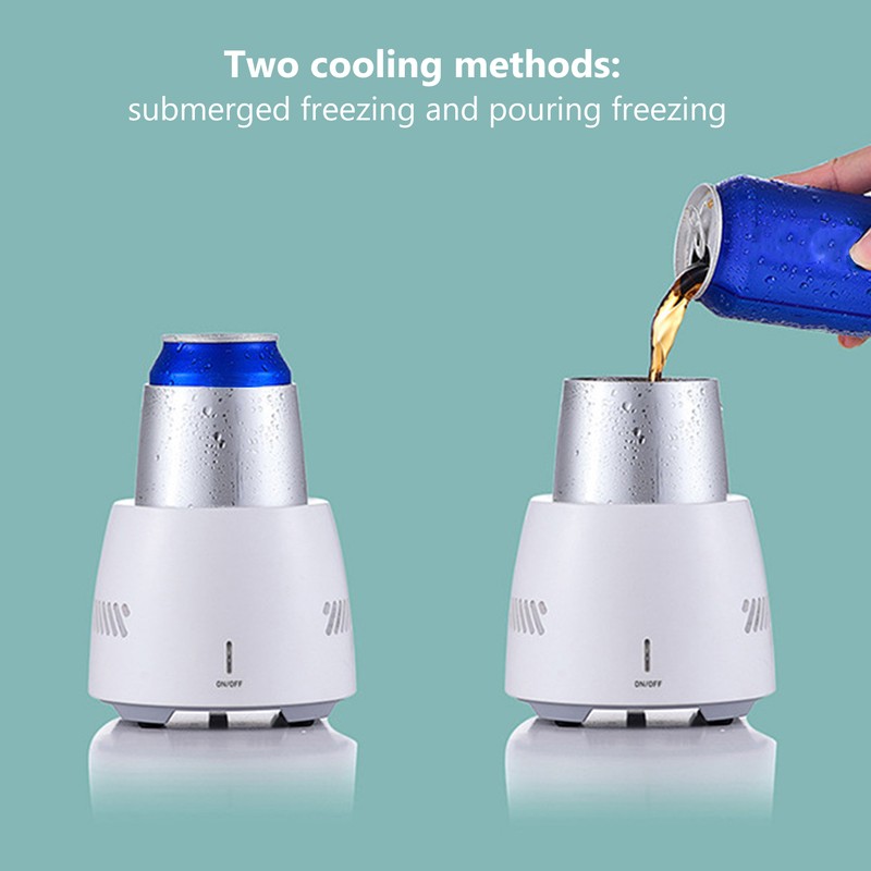 Drink Cooler 350ML Capacity Desktop Smart One Button Start Beverage