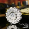 Gear Coin Slider Toy Round Gear Metal Push Slider Fingertip