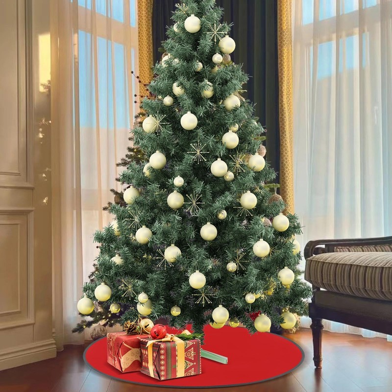 Christmas Tree Stand Mat | Waterproof Floor Protection Mat Round