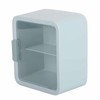 Doll House Room Dollhouse Cabinet Display Box Storage Case 2