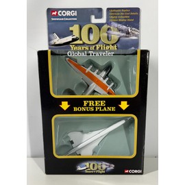 CORGI Showcase Collection 100 Years of Flight Global Traveler Clipper/ Concorde