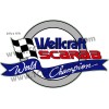 Champion Wellcraft Scarab World Champion Boat Grey Sticker Decal 24"