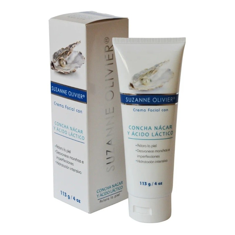 3 Cremas Facial Ácido Hialurónico + Colageno + Concha Nacar