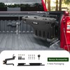 Truck Bed Storage Box, Lockable Lid, Black - Chevy Silverado