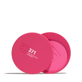 3INA MAKEUP - The No-Rules Powder 371 - Bright Pink 3-in-1 Compact Powder for Eyes, Lips and Cheeks - Powder with Hyaluronic Acid and Ceramide - Soft Powder Lightweight Formula - Vegan - Cruelty Free