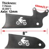 JMCHstore 8'' Mini bike Stretch Extension Tabs for Coleman CT100U,