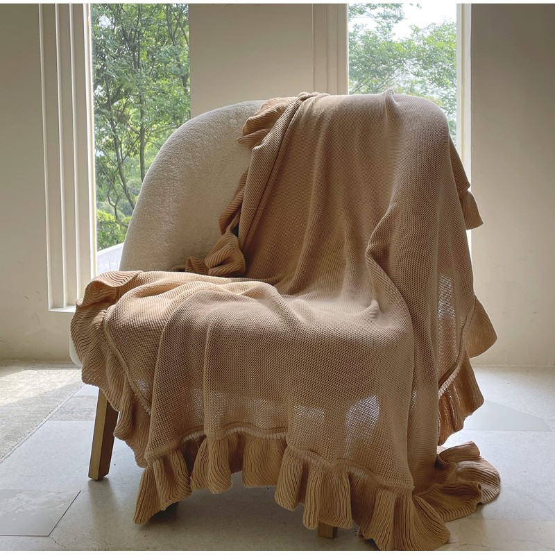 ZonLi Cooling Blanket for Hot Sleepers, 50"x70" Throw Size Cooling