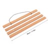Teak Wood Magnetic Poster Hanger Frame Wooden Magnetic Hanger Frame