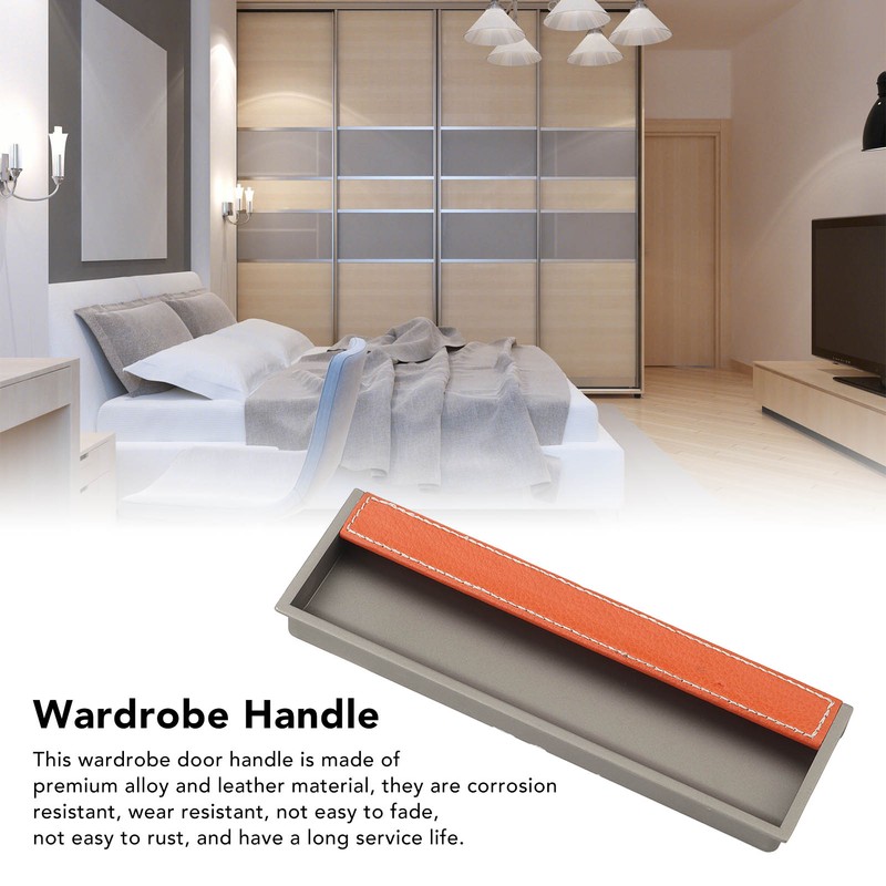 Wardrobe Handle Embedded Door Cabinet Handle Sliding Door Concealed Cabinet