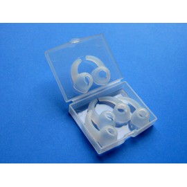 6pcs: 3 Pairs S/M/L Left and Right Side Ear Stabilizers Helper Eartips Compatible with Jaybird Bluebuds X in Ear Earphones Headphones