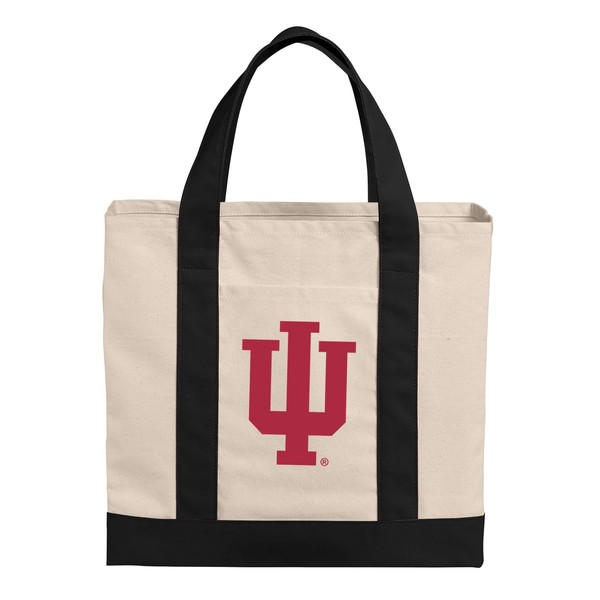 Broad Bay Indiana University Tote Bag or OFFICIAL Canvas IU