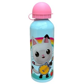 CARTOON Gabby's Dollhouse Aluminium Baby Dummy Bottle 500 ml Pink