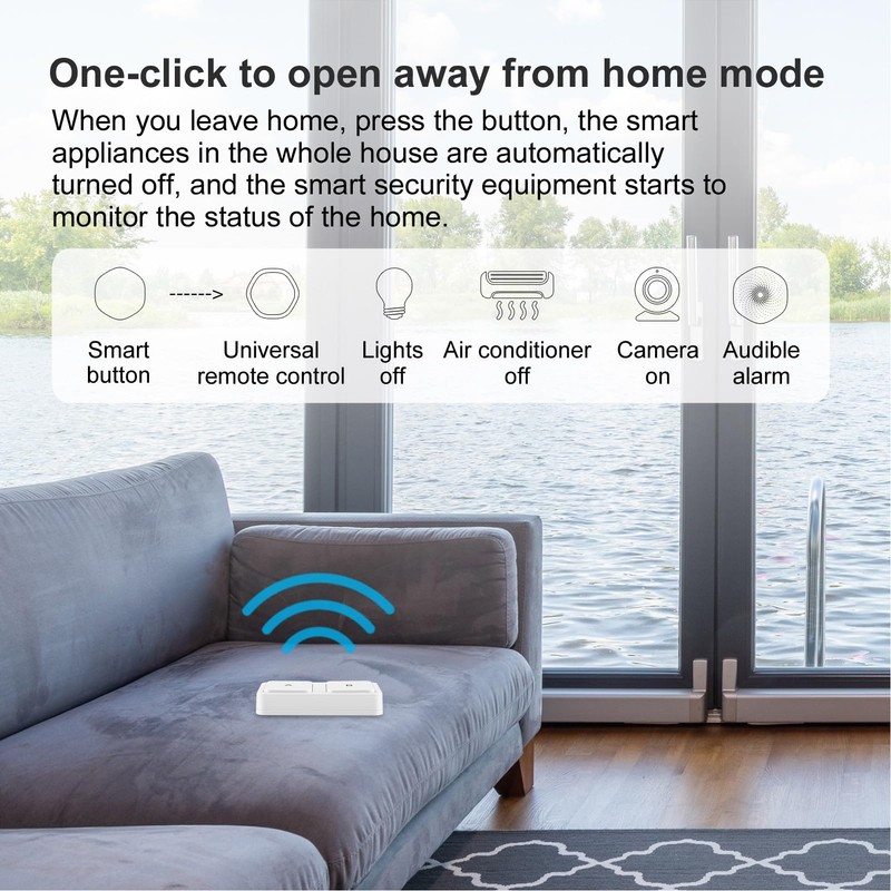 Intelligent Scene Switch for Intelligent Living, Wireless Intelligent Button with