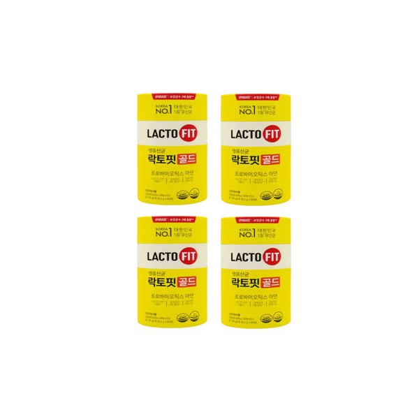 락토핏 생유산균 골드 2g 50포 x4통 총200포 락토핏골드 유산균