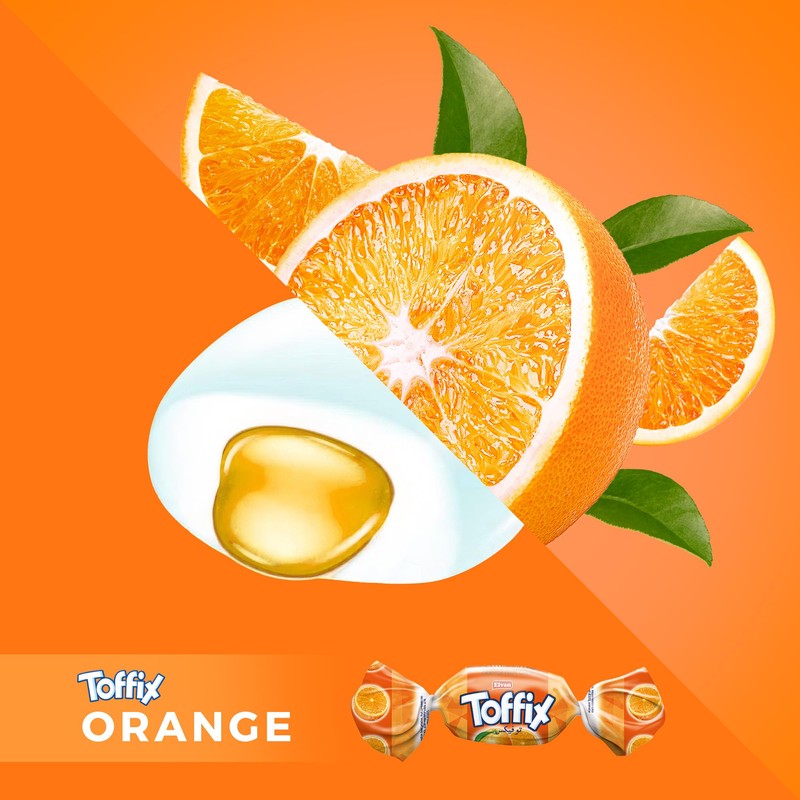 TOFFIX Fruit Chews Candy 2.2 Pound Pack of 3 -