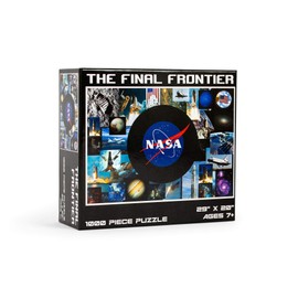 The Final Frontier NASA Space Puzzle for Adults and Kids | 1000 Piece Jigsaw Puzzle Toy | Interactive Brain Teaser for Family Game Night | 29 x 20 Inches