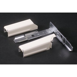 Wiremold V5711RHA Internal Right Hand Twisted Raceway Elbow, 90 deg Bend Angle, Steel