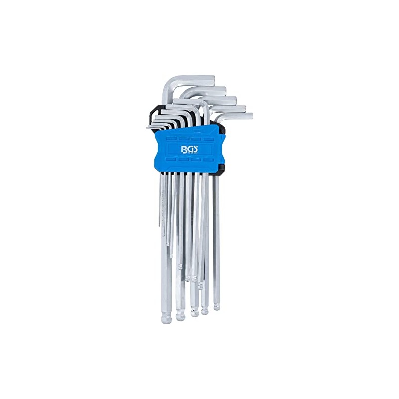 BGS 9799 Allen Key Set 13 Pieces Extra Long Hexagon