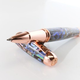 Monteverde Super Mega Abalone Limited Edition 999/rosegold trim Rollerball Pen