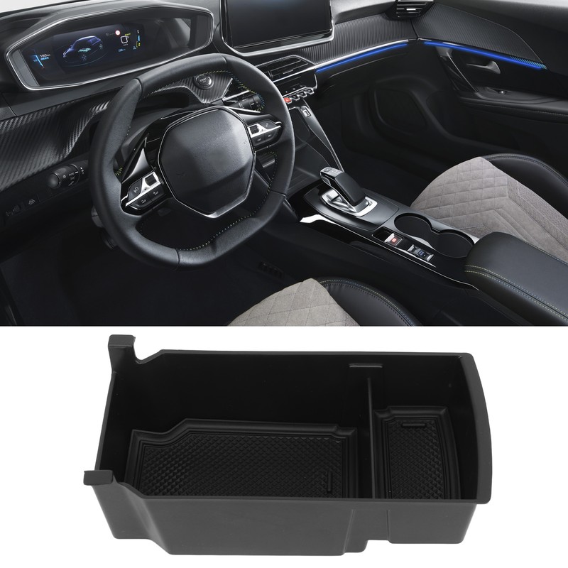 Center Console Organizer Tray Armrest Storage Box Slip Proof Replacement