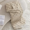 Bedsure Fleece Throw Blanket for Sofa - Soft Checkered Single