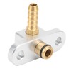 Fuel Rail Adapter Fuel Pressure Regulator Fitting Replacement Fit for