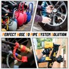 Dazakoot 120Pcs Hose Pipe Fitting & Hose Barb Fitting Kit,