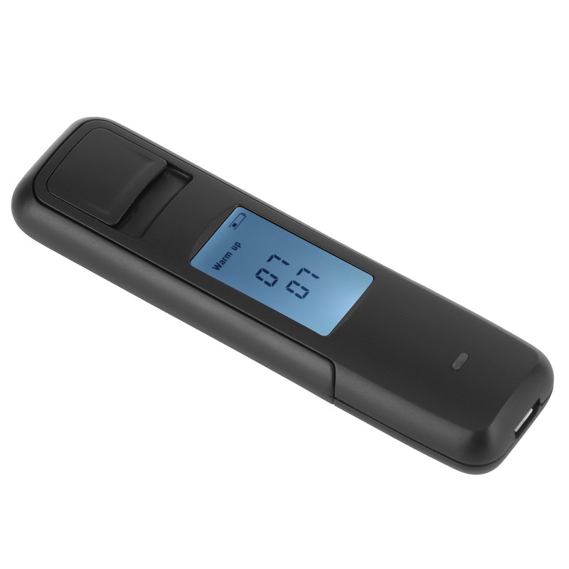 Portable Breathalyzer LCD Display Wine Tester Drunk Driving Analyzer Blow