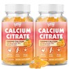 Calcium Citrate Gummies 1200 mg with Vitamin D3, K2, Magnesium,