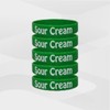 Sour Cream: 5 Pack Labels