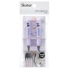 Skater SFR1-A Sanrio Chromi Mashugummy Spoon and Fork Set, Cutlery,
