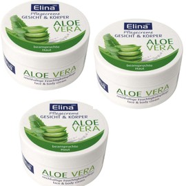 ELINAmed Aloe Vera Gesichts- und Körpercreme 3x150 ml