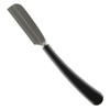 Feather SS Japanese Straight Razor, Black