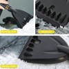 Newthinking Ice Scraper for Car Windscreen, 2 Pack Car Ice