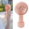 Handheld Misting Fan Quiet 2000mAh 3 Wind Speed 2 Spray