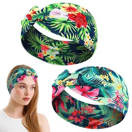 JazSwirl Summer Headbands for Women, Hawaiian Headband, Summer Headbands, Hawaiian Headband for Women