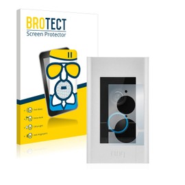 brotect Anti-Glare Tempered Glass Film Compatible with Ring Video Doorbell Elite Protective Glass Protective Film Matt [Extremely Scratch-Resistant 9H, Anti-Reflection