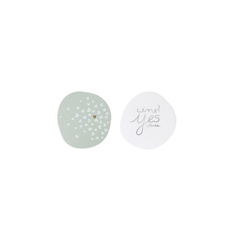Räder Coasters Set of 6 Love & Wine