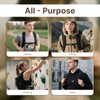 Icyowls Pack of 2 Adjustable Chest Strap Backpack, Nylon Backpack