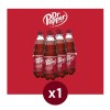 Dr Pepper Soda Pop, 16.9 fl oz, 6 Pack Bottles