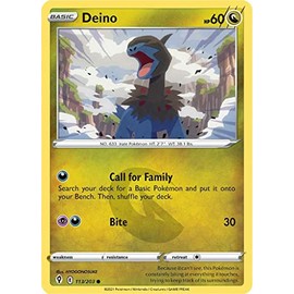 Deino - 113/203 - Common - Sword & Shield - Evolving Skies