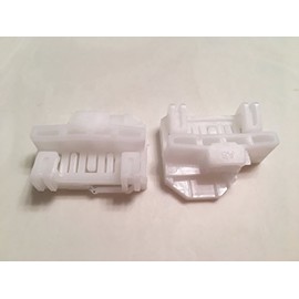 Danci Parts Compatible replacement for VW Passat (B5, B5.5, B6, B7) Window Regulator Repair Clips (2) - FRONT RIGHT (passenger side) PAIR