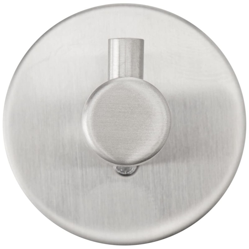 Tiger Boston, Towel hook small, Brushed stainless steel, 29x35x35mm