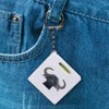 Azeeda 'Water Buffalo' Keyring Tape Measure/Spirit Level Tool (KM00030143)