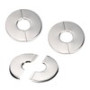 3 Pack Wall Split Flange Self-Adhesive Split Flange for Pipes