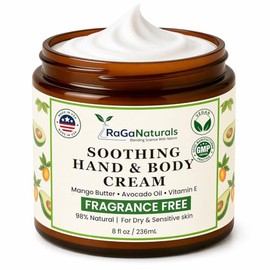 RaGaNaturals- Sin sorpresas, ingredientes (en orden de uso) agua, manteca de mango, cera emulsionante NF, aceite de argán, aceite de aguacate, aceite 